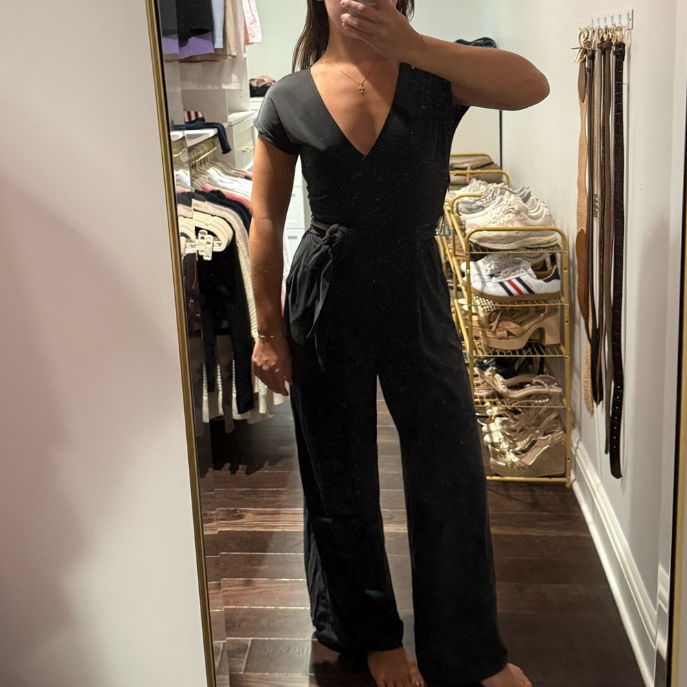 Banana Republic Black Jumpsuit